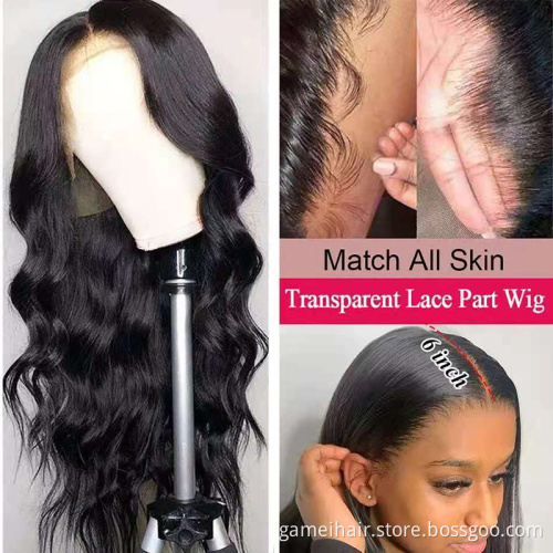 Wholesale Virgin Raw Brazilian Human Hair Hd Lace Frontal Closure Wig Cheap 4x4 5x5 Full Lace Front Wigs For Black Women Vendors